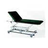 Armedica Two-Section Top Bar-Activated Adjustable Treatment Table, Burgundy AMBA227-BRG